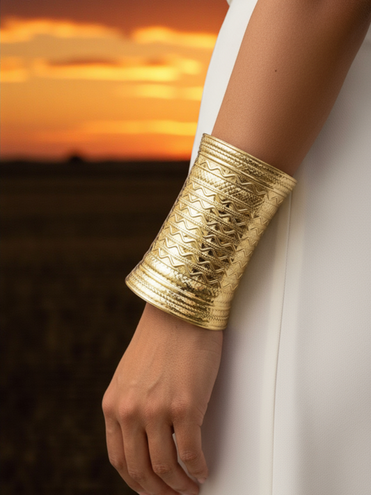 Heritage Gold Cuff Bracelet