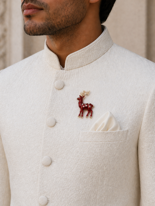 Deer Elegance Brooch