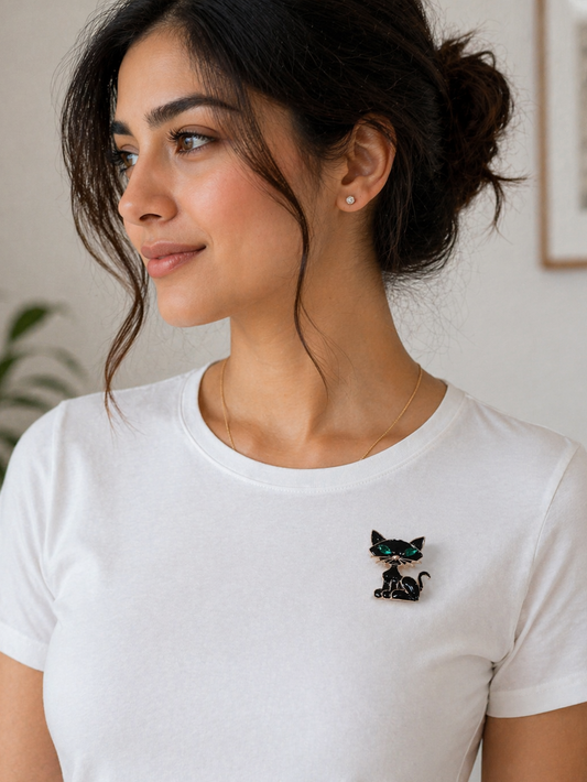 Kitty Brooch