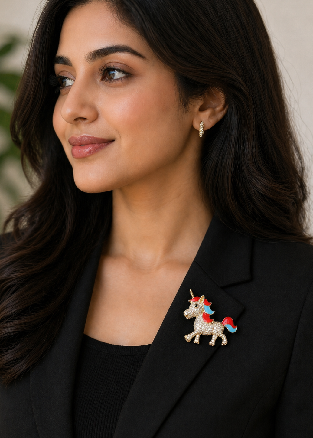 Sparkle Unicorn Brooch