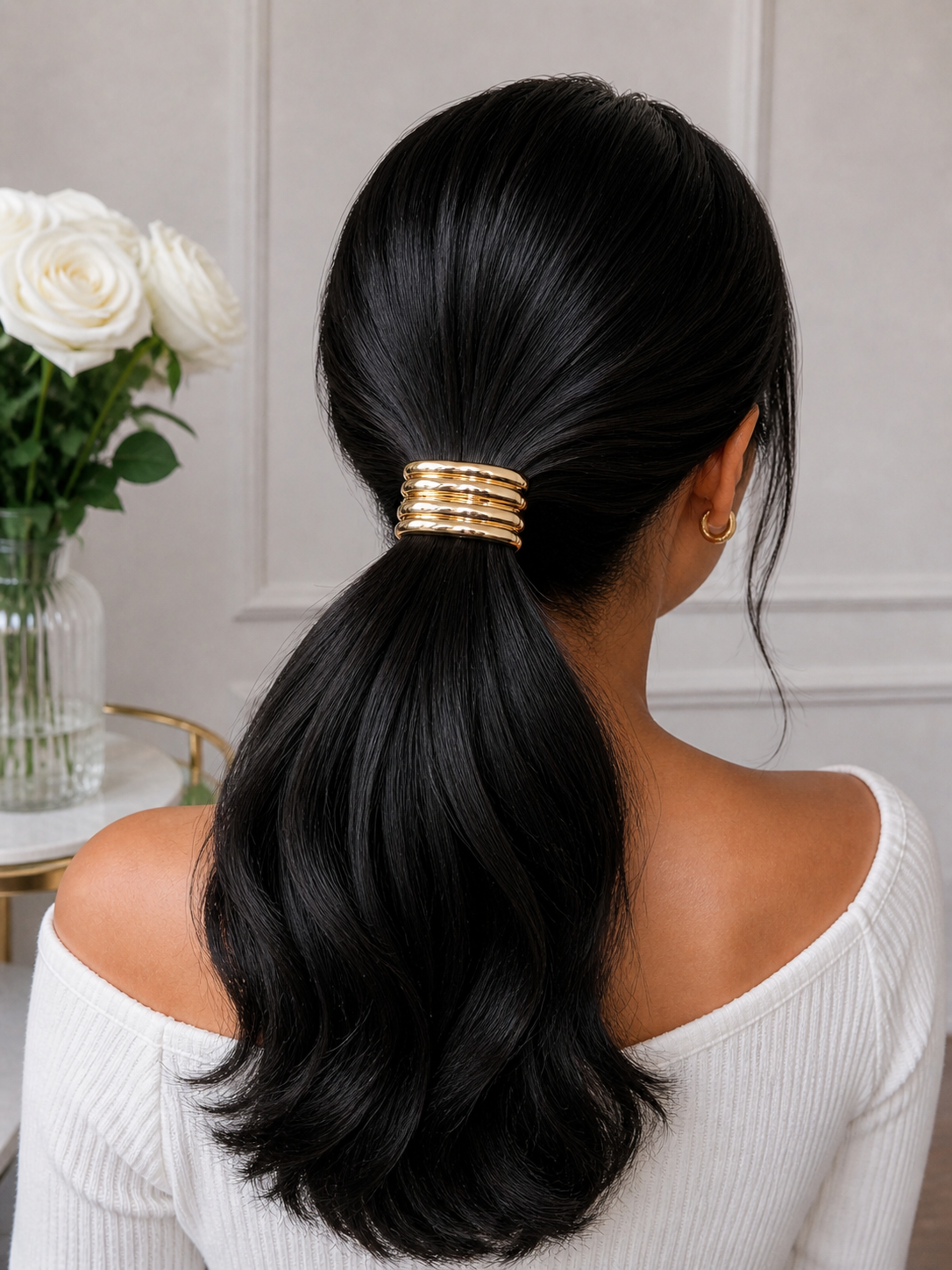 Layered Gold Hair Band