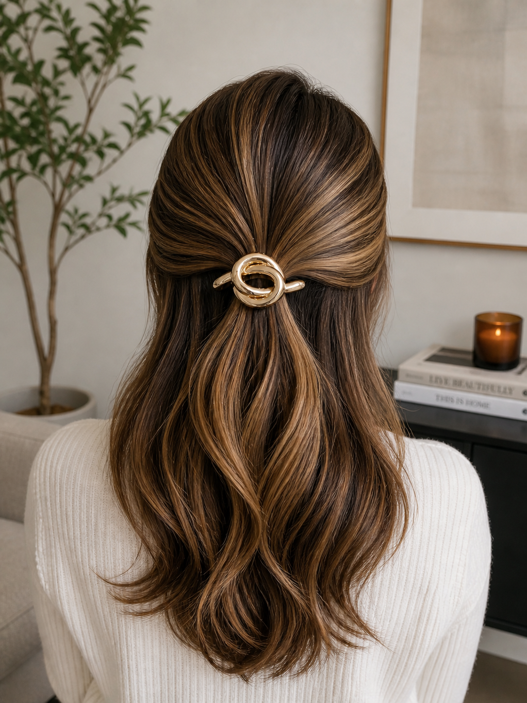 Knot Gold Hair Band
