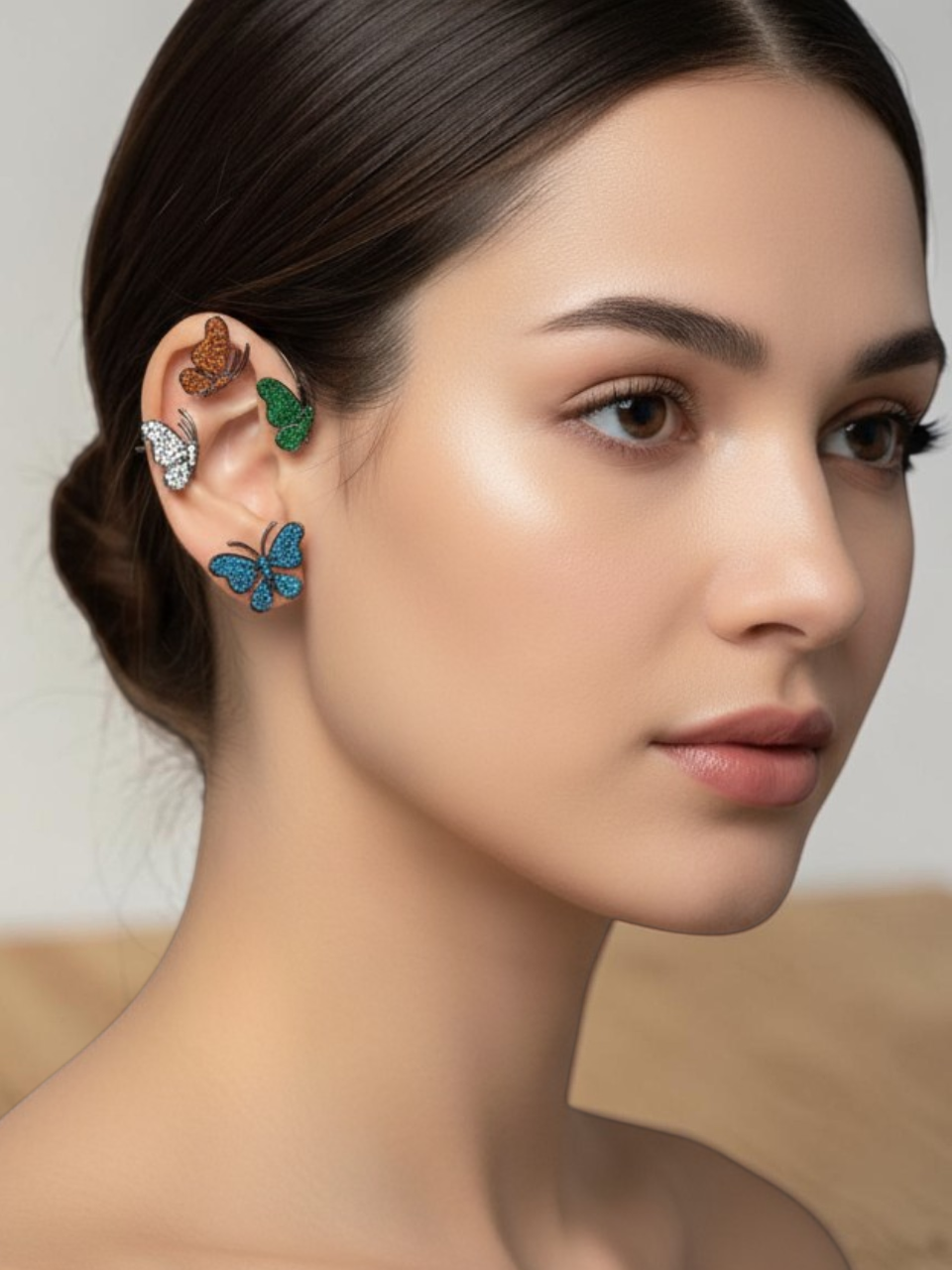 Butterfly Flutter Ear Cuffs