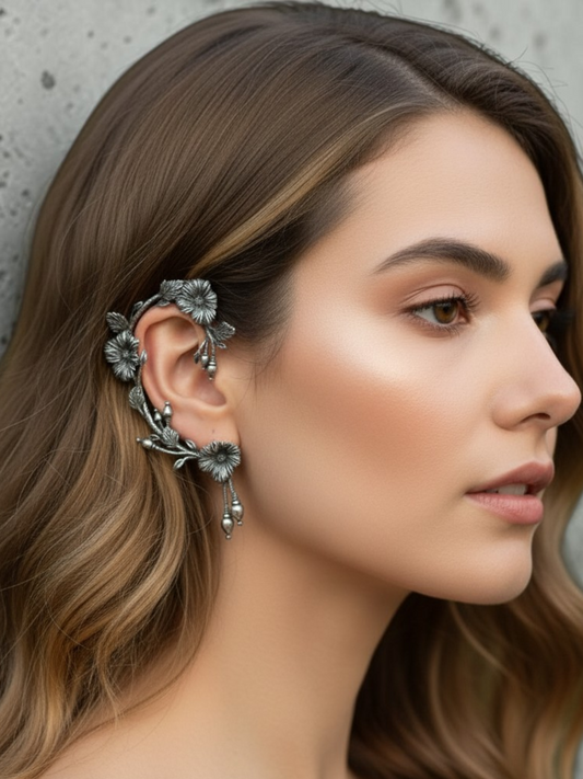 Blossom Climber Ear Cuffs