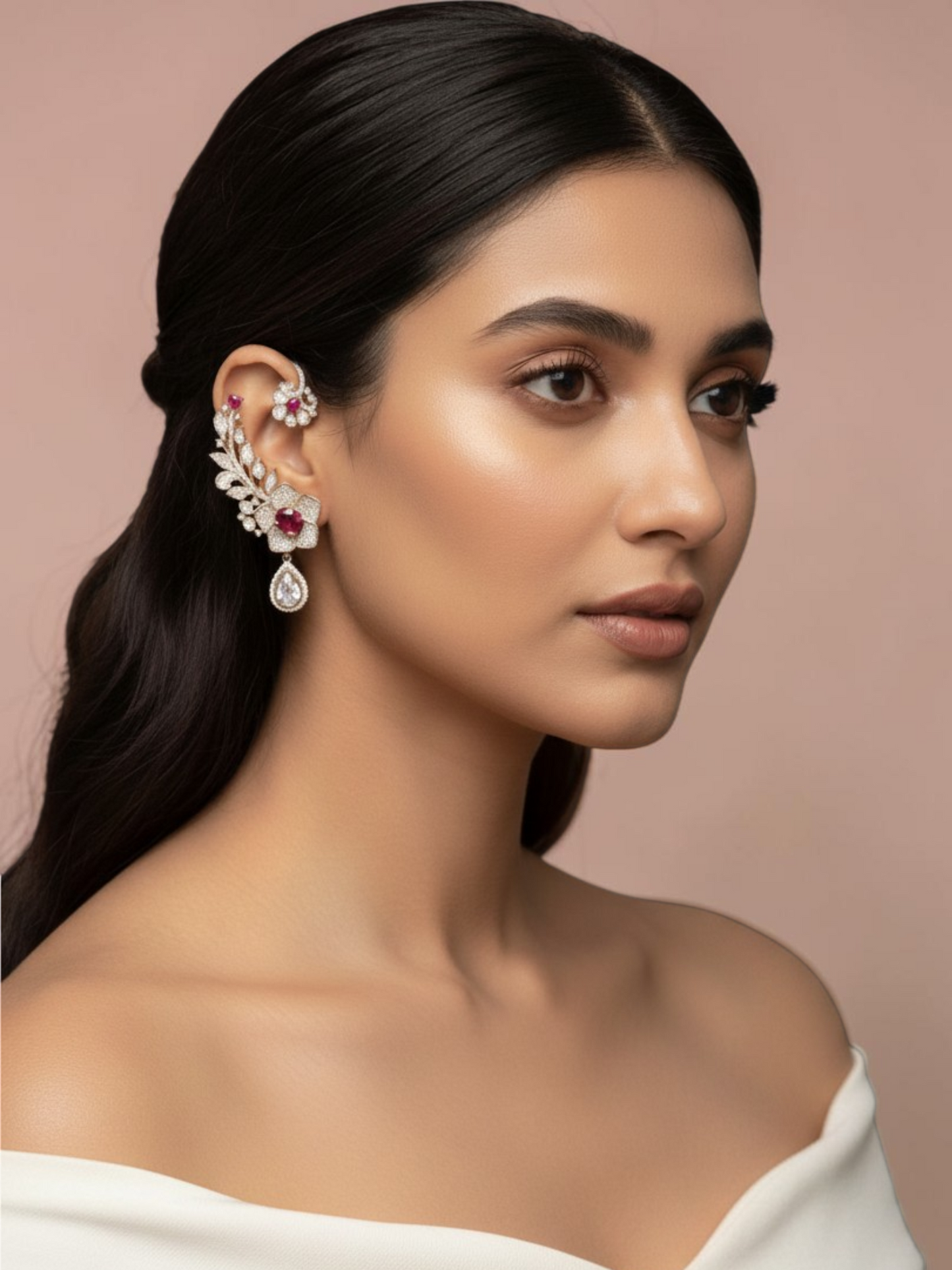 Rosé Royale Ear Cuffs