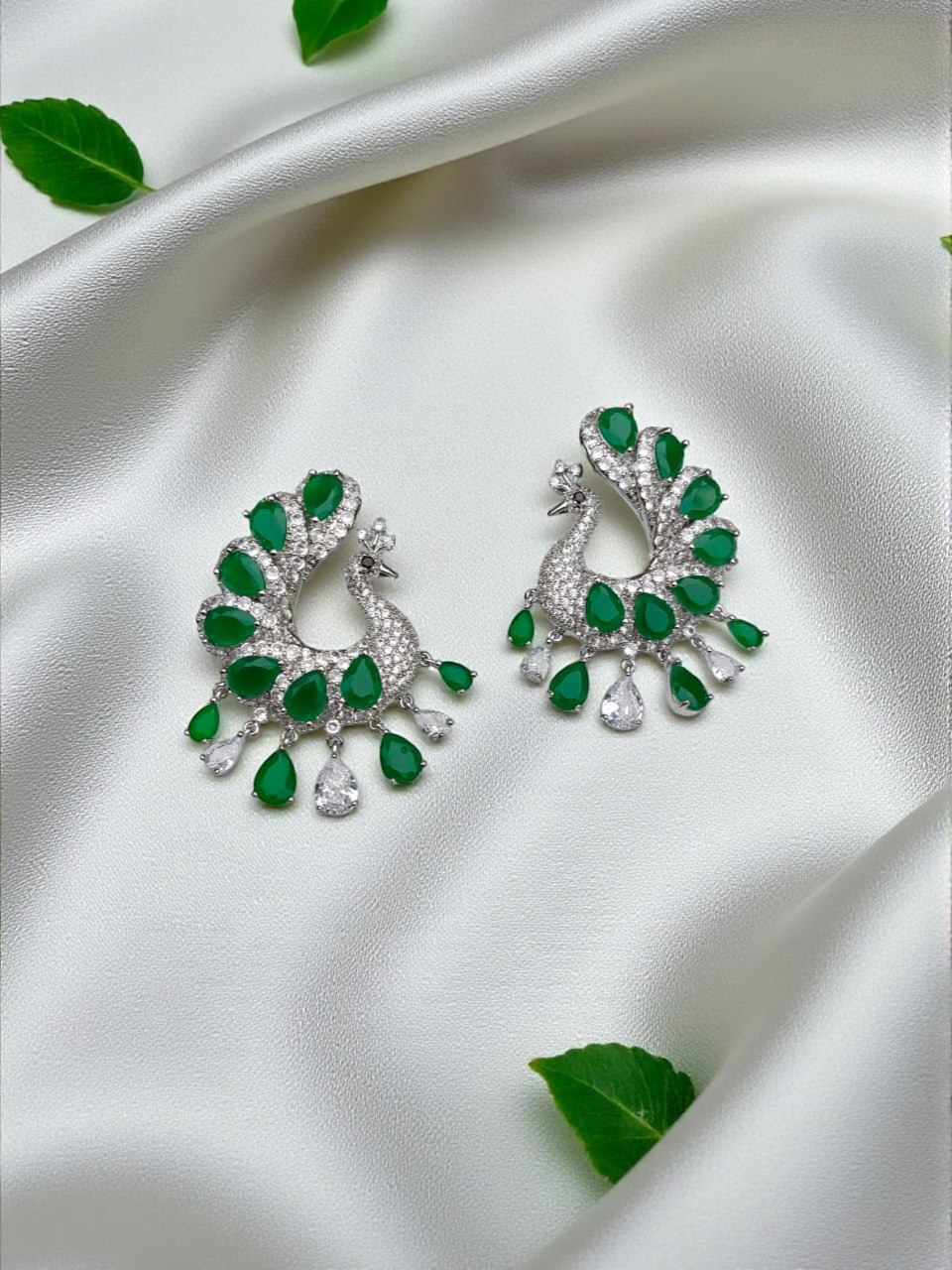 Royal Peacock Earrings