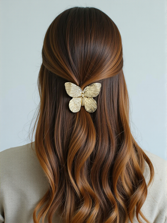 Golden Butterfly Hair Band