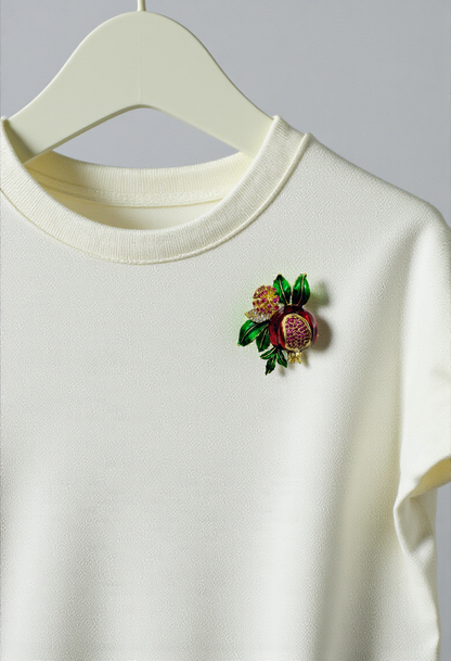 Pomegranate Bloom Brooch