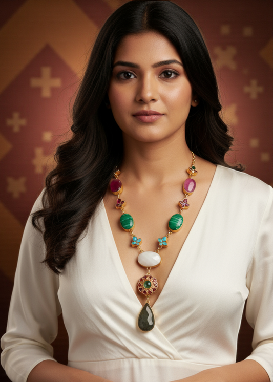 Mughal Mirage Necklace Set