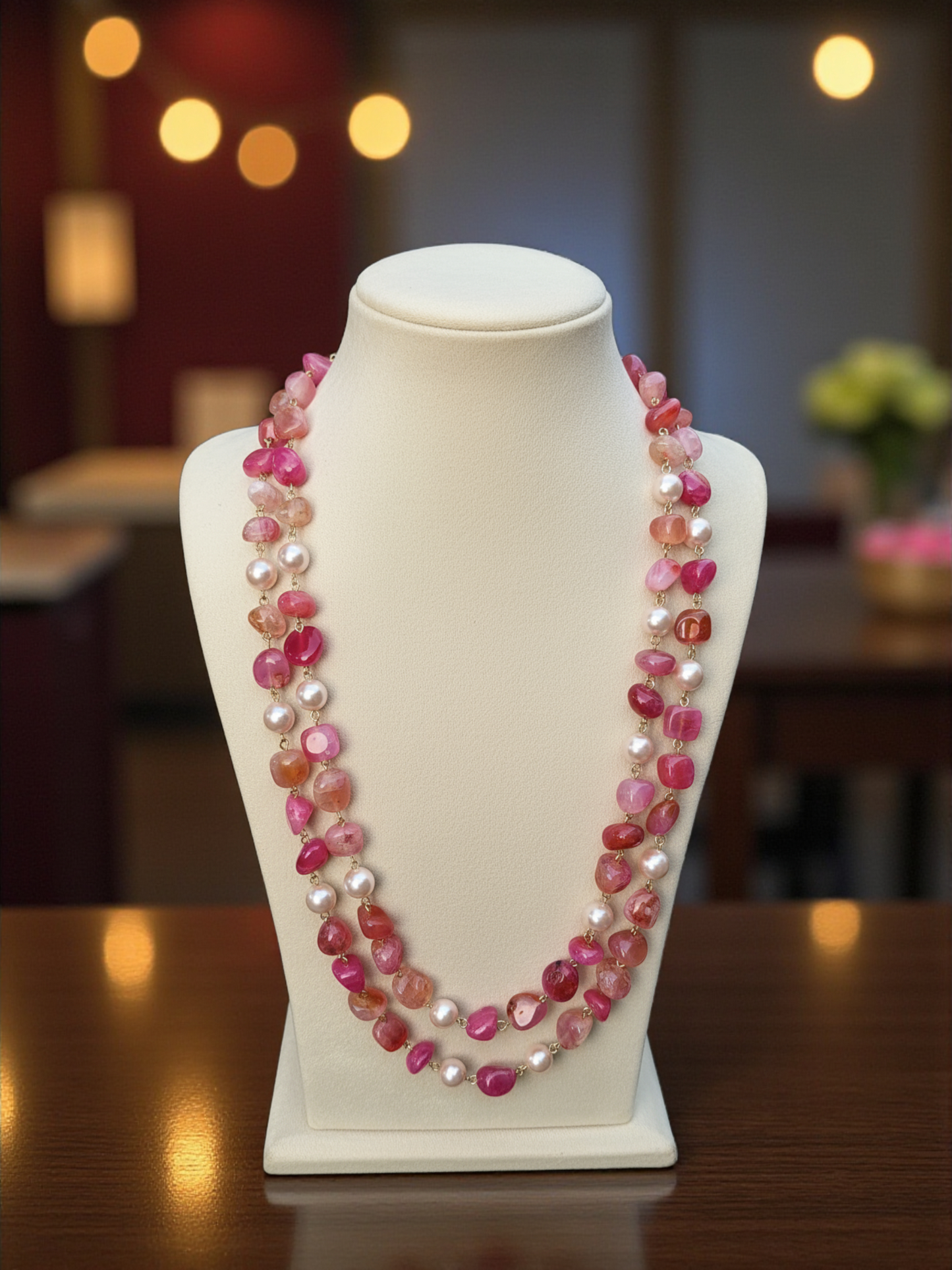 Rosé Harmony Necklace