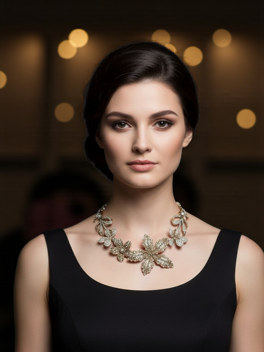 Elara Floral Necklace