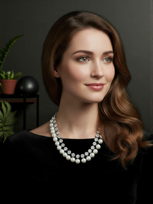 Lustre Pearl Necklace