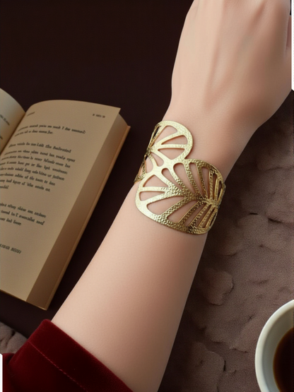 Golden Leaf Bracelet