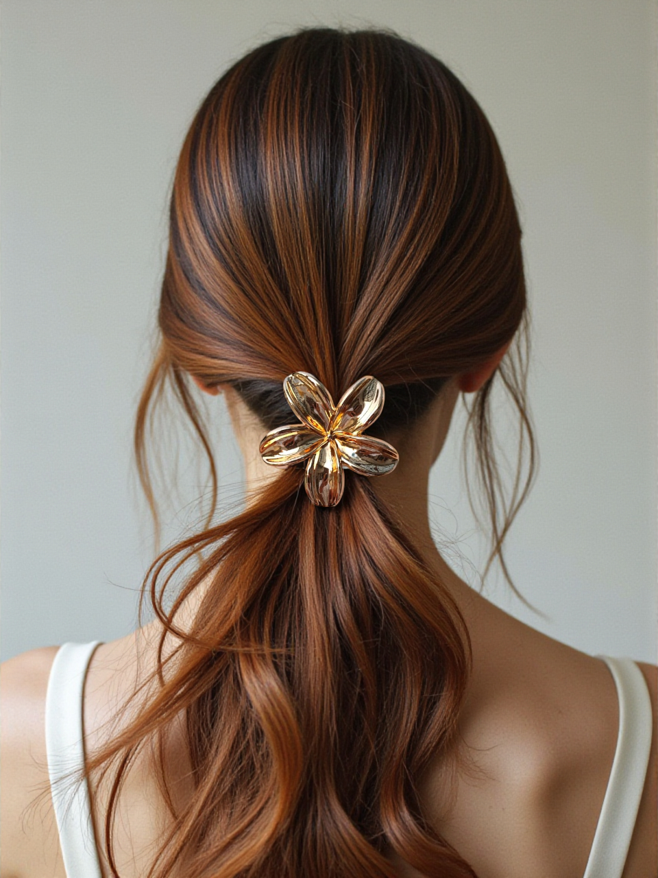 Golden Bloom Hair Band