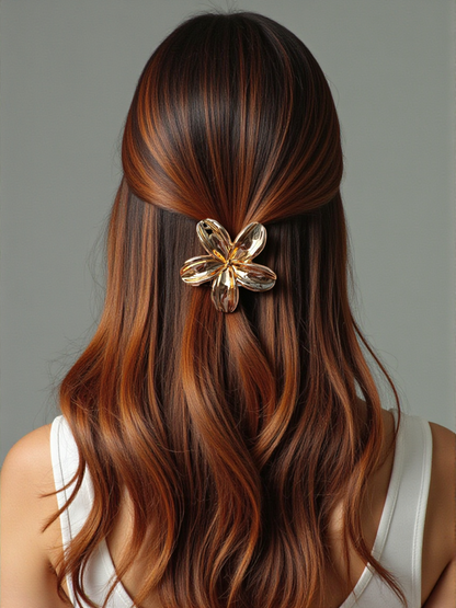 Golden Bloom Hair Band