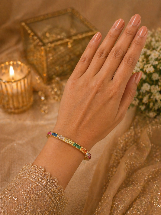 Prism Petal Bangle