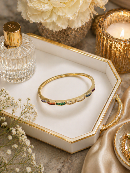 Prism Petal Bangle