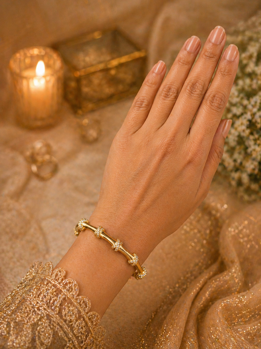 Celeste Knot Bangle