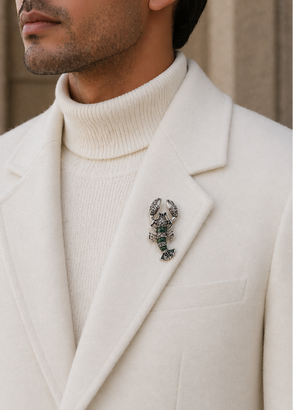Scorpio Brooch