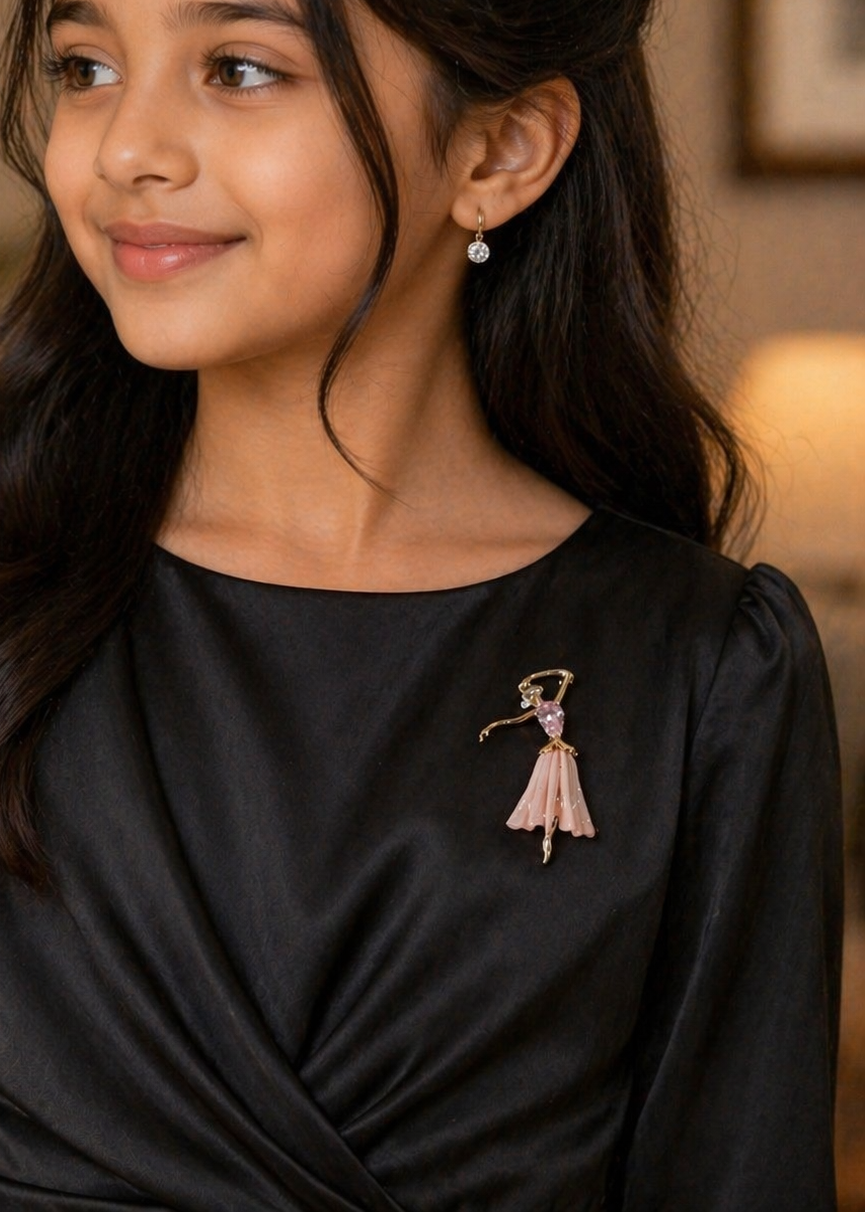 Ballerina Dancer Brooch
