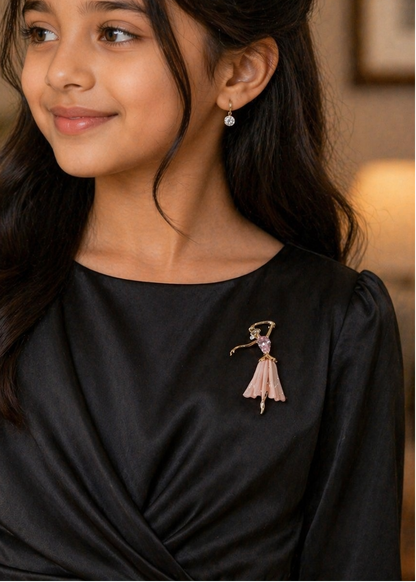 Ballerina Dancer Brooch