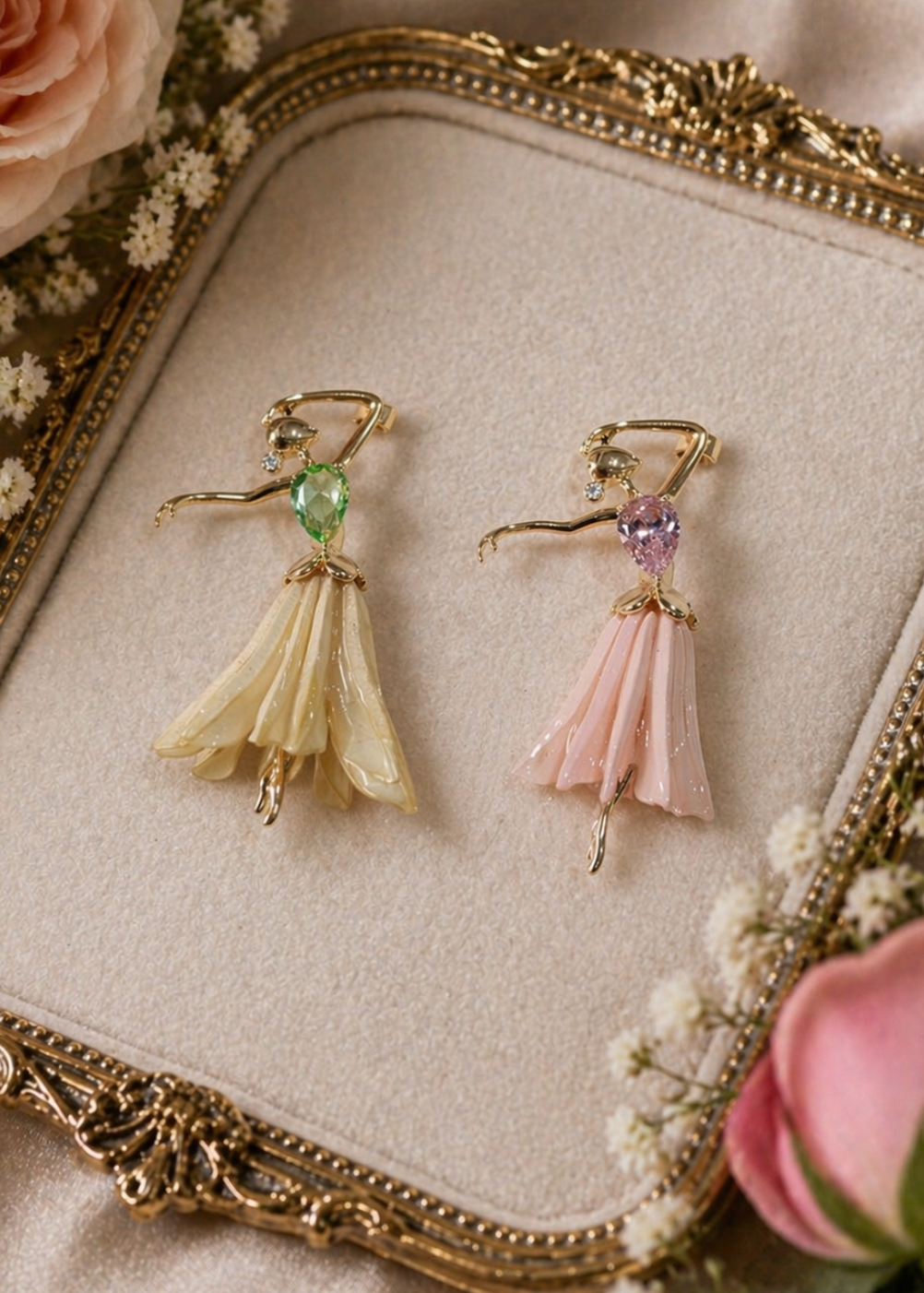 Ballerina Dancer Brooch