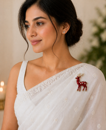 Deer Elegance Brooch
