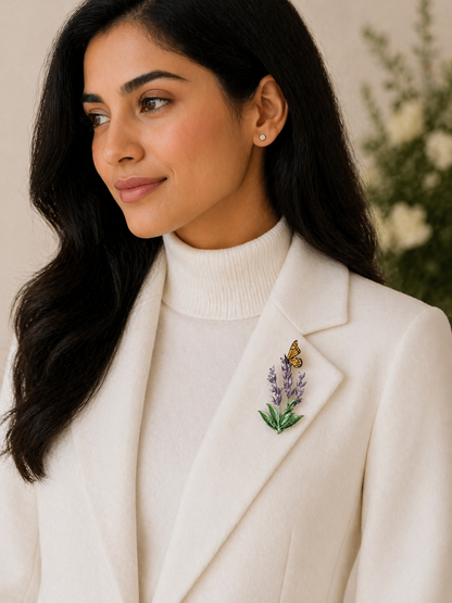 Butterfly Bloom Brooch