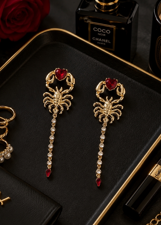 Scorpion Drop Earrings
