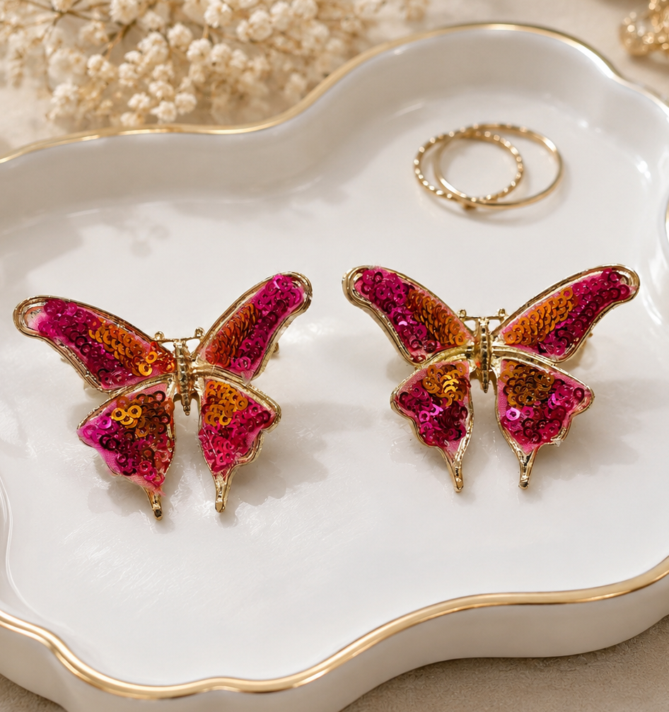 Flutter Pop Butterfly Earrings