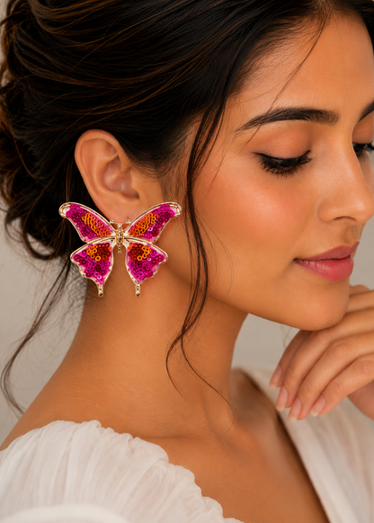 Flutter Pop Butterfly Earrings