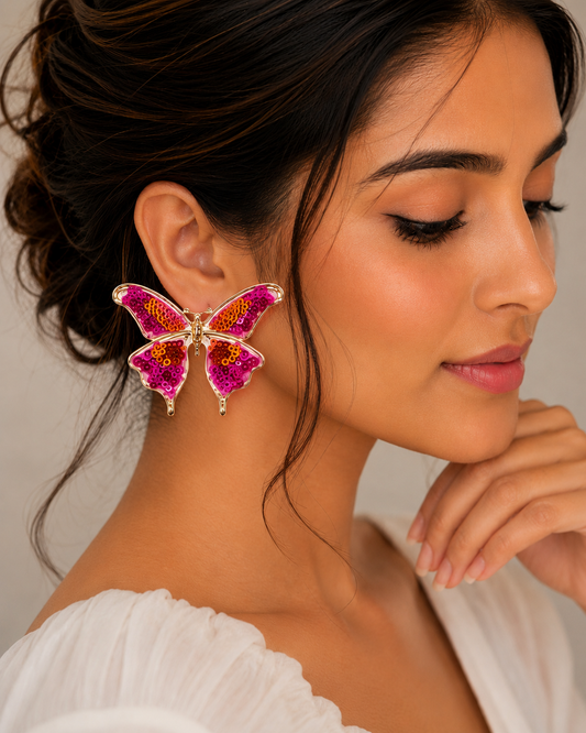 Flutter Pop Butterfly Earrings
