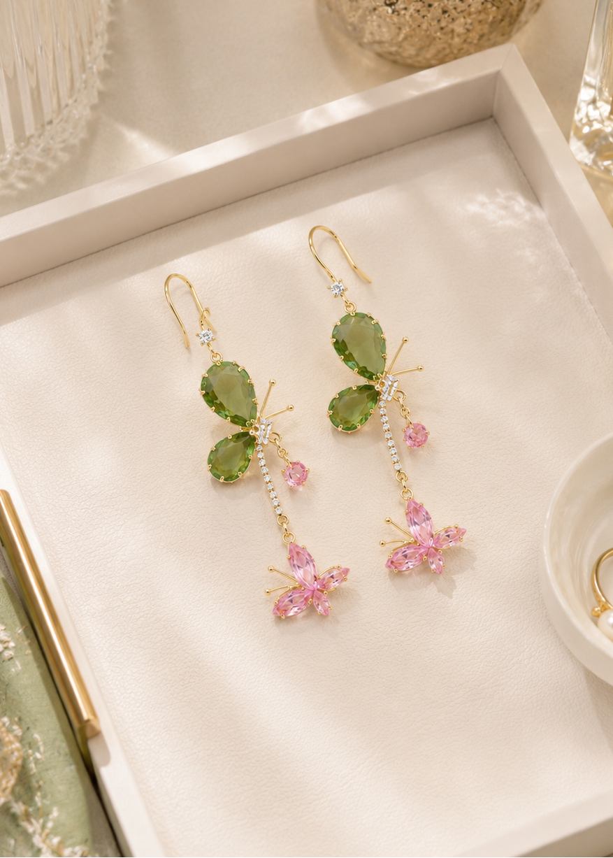 Enchanted Butterfly Earrings