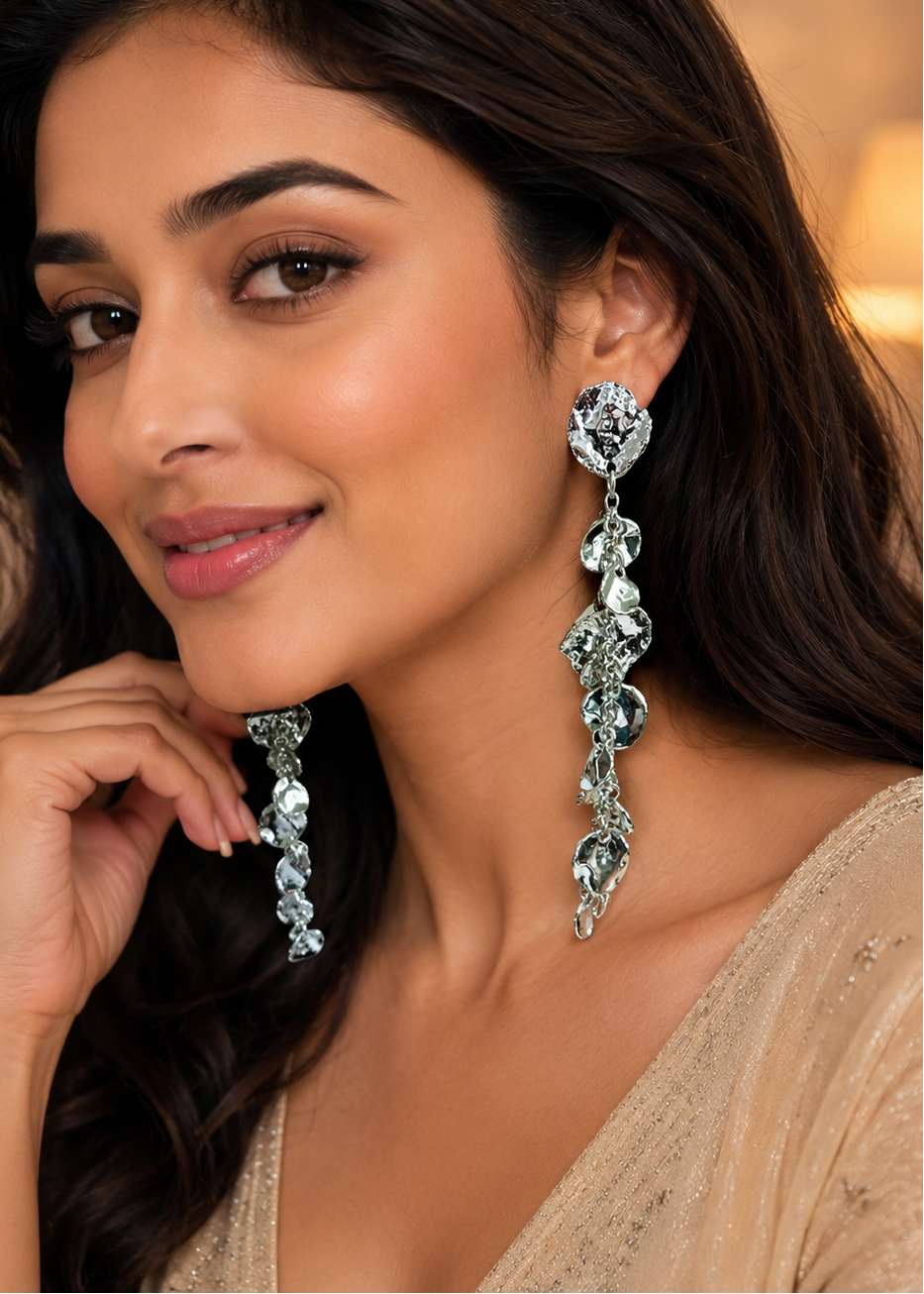 Molten Muse Cascade Earrings