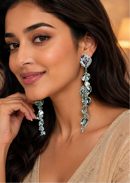 Molten Muse Cascade Earrings