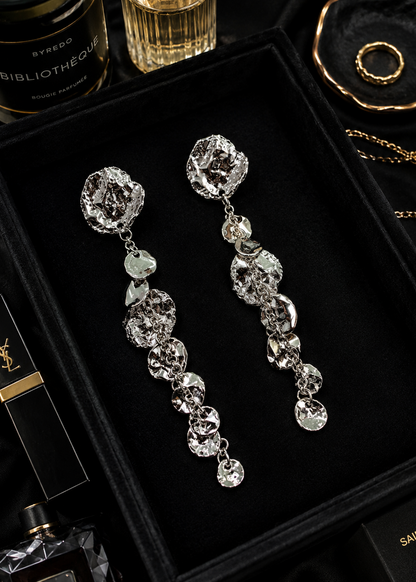 Molten Muse Cascade Earrings