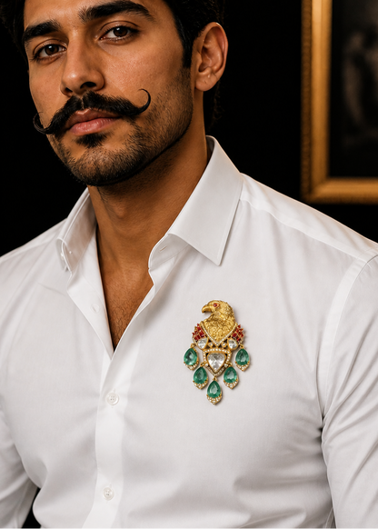 Royal Eagle Brooch