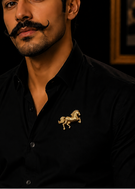 Majestic Horse Brooch