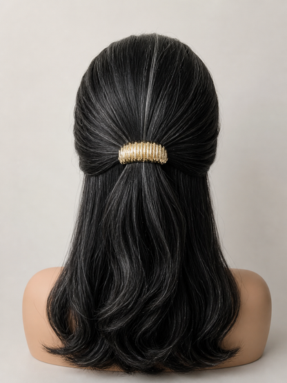 Textured Gold Hair Band