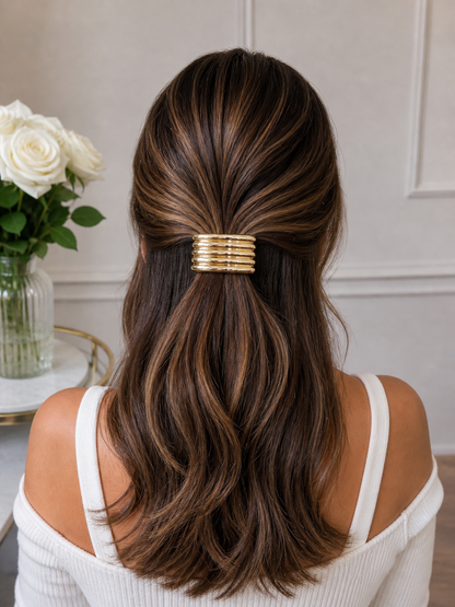 Layered Gold Hair Band