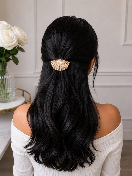 Shell Gold Hair Band