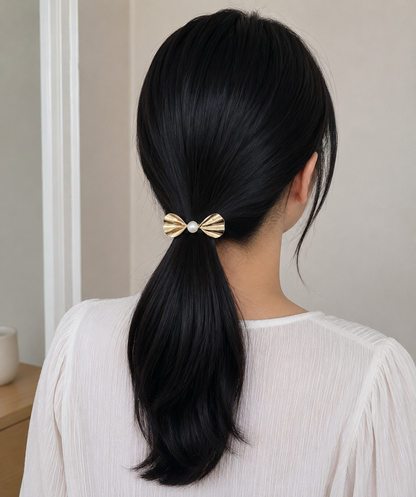 Pearl Bow Hair Band