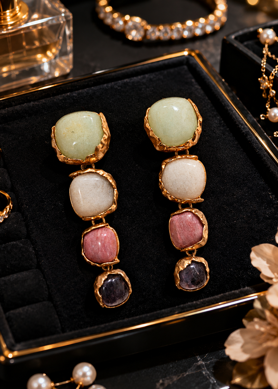Aura Natural Stone Drops