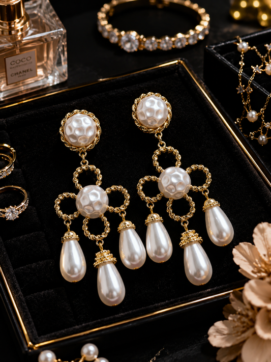 Pearl Drop Earrings