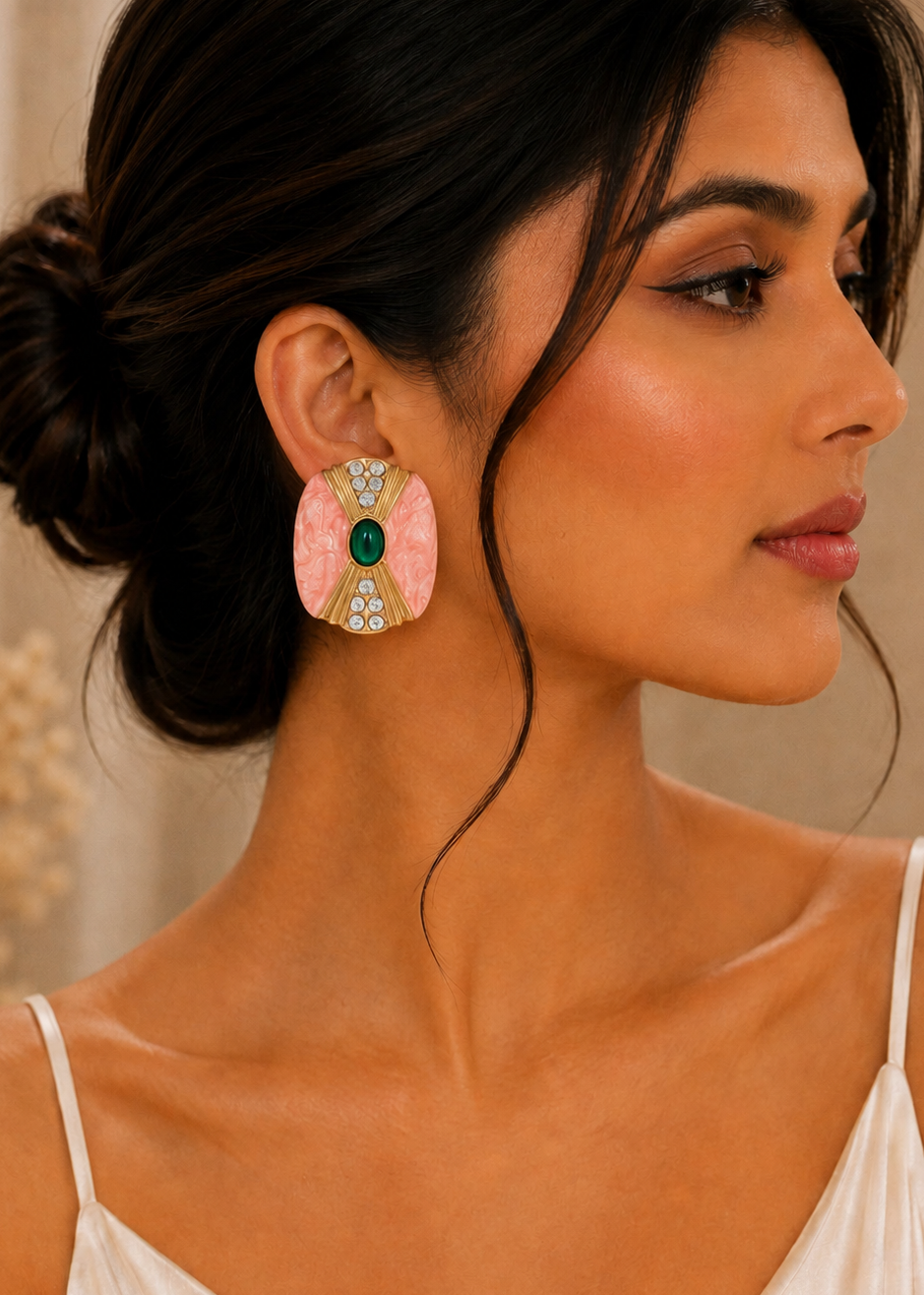 Blush Royale Studs