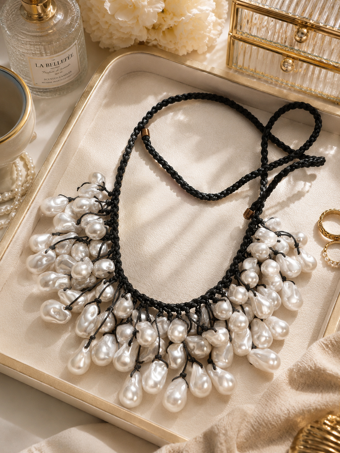 Ocean Whisper Pearl Necklace