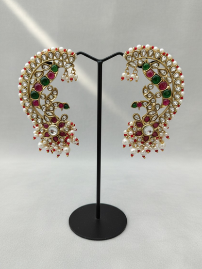 Kundan Ear Cuffs