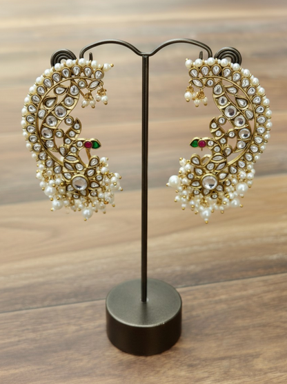 Kundan Ear Cuffs