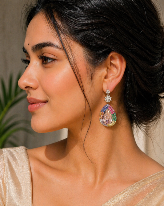 Rainbow Royale Drop Earrings