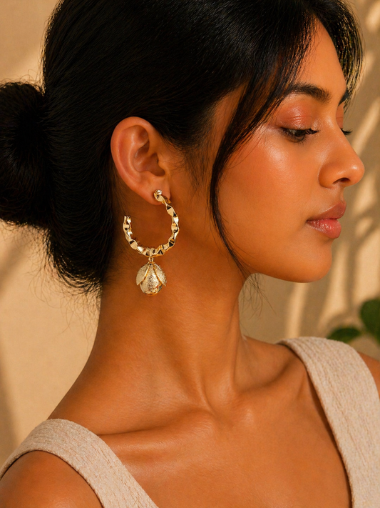 Bloom Drop Hoops